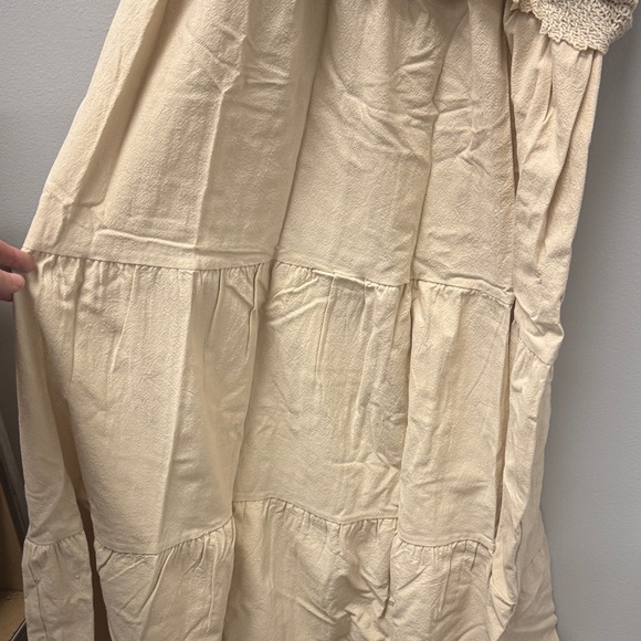 Polagram Cream Lace Maxi Dress - Picture 3 of 6